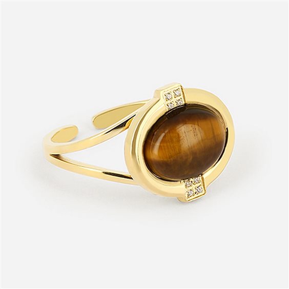 Anello Zag Bijoux Donna in Acciaio SRR18319-01CFE - SRR18319-01CFE